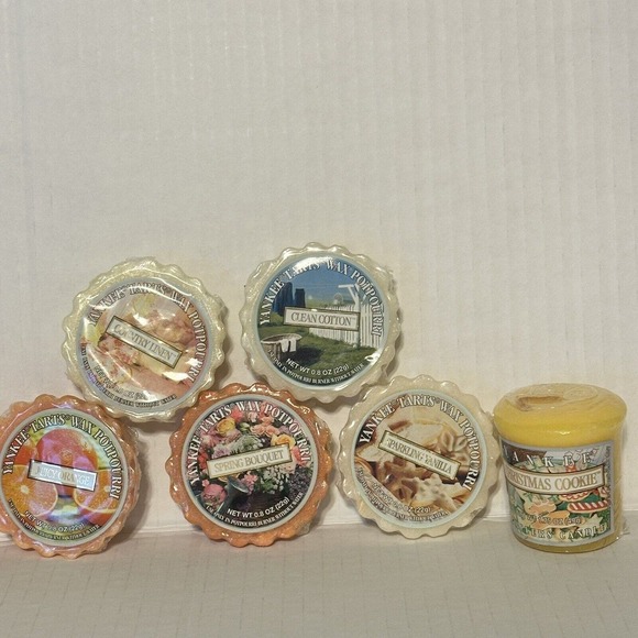 Vintage Yankee Candle Tarts Wax Potpourri Candle Mixed Lot of 11 Yankee Candles - Picture 3 of 3